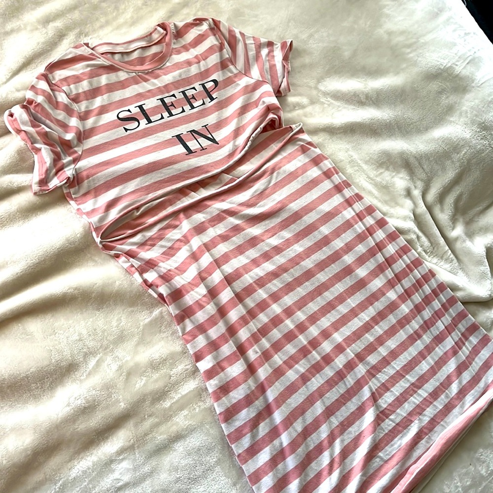 🔴 SHEIN Curve Pajama Dress